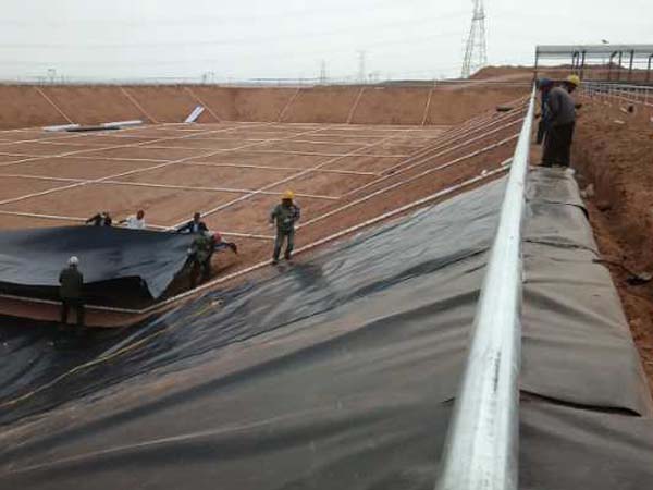 沉淀池防渗膜用于宁夏养殖场