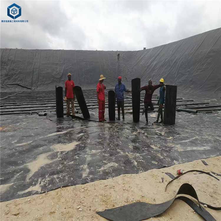 垃圾填埋场土工膜施工