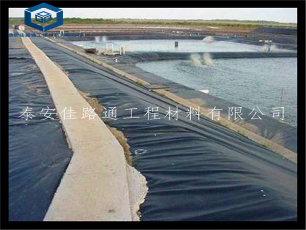 养殖土工膜应用于烟台莲藕种植工程