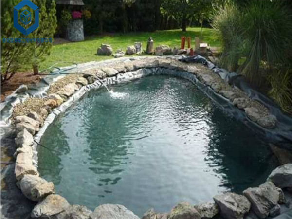  Hdpe防渗土工膜应用于观赏鱼养殖防渗工程